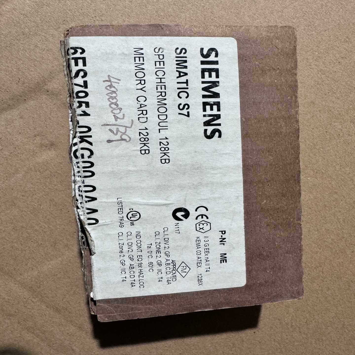 6ES7951-0KG00-0AA0，内存卡，实物拍询价