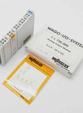 Wago750-5802x0-10VDCAnalogOutputModule2-Kanal-Analog