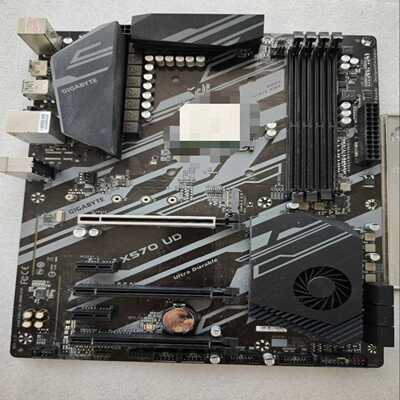 （议价）技嘉X570UD电脑主板实物图