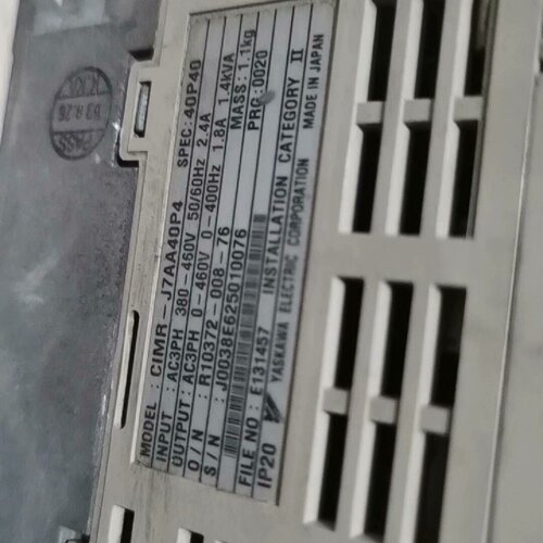 询-安川变频器CIMRJ7AA40P40.4KW380V