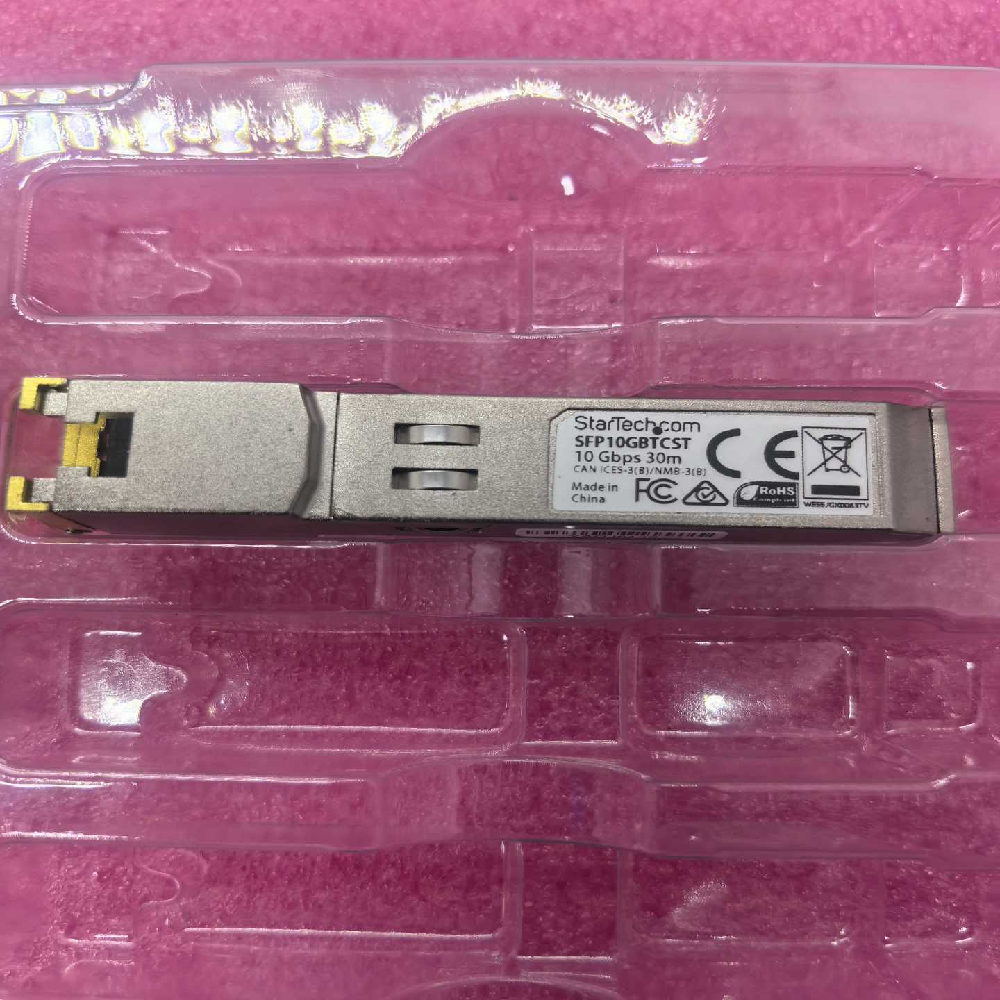 全新万兆通电口StarTechcom SFP 10GBTCS~议价