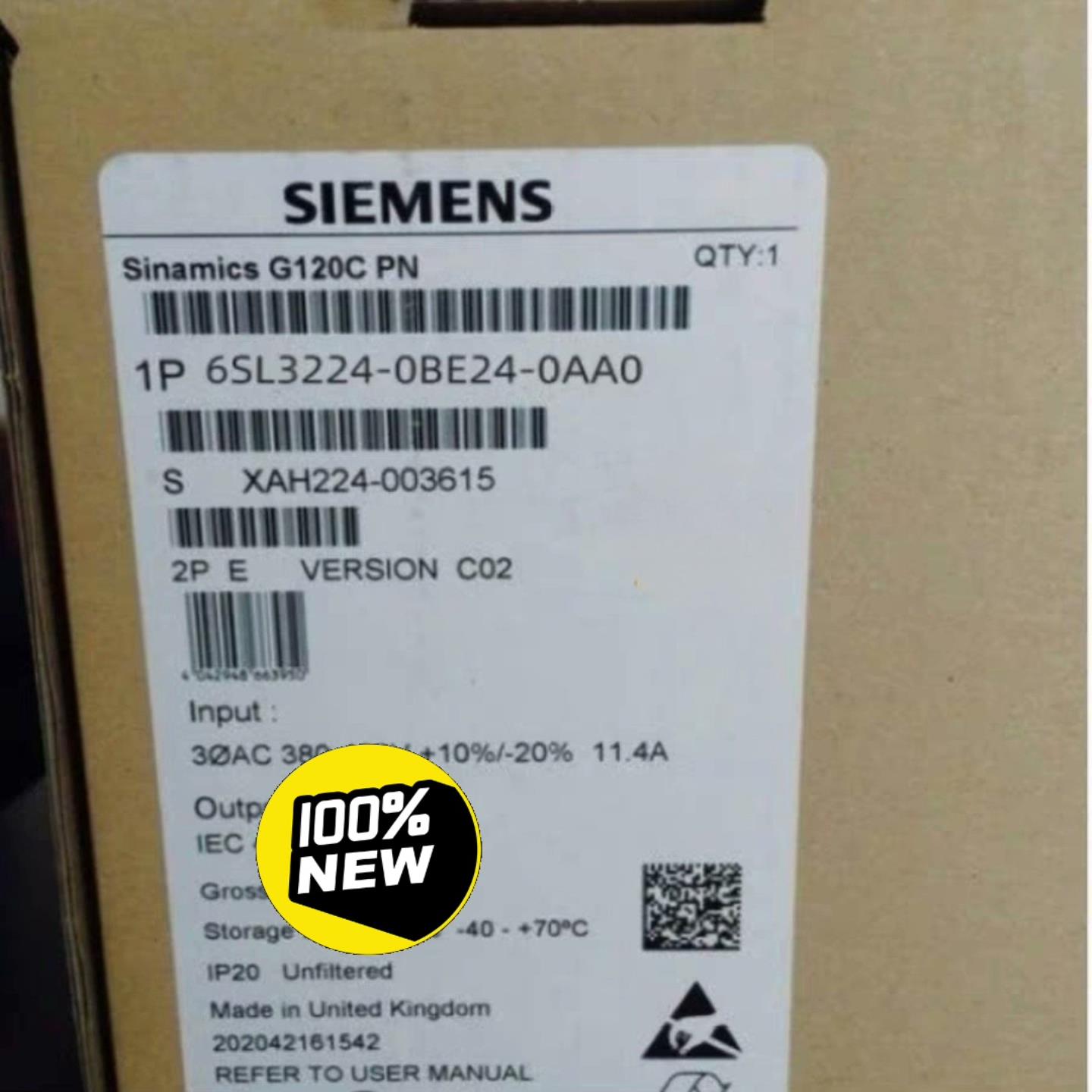 6SL3224-0BE24-0AA0G120变频器拍前询价