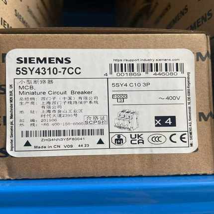 5SY4310-7CC断路器询价