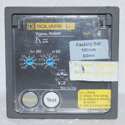 SQUARE D Vigirex RH99P Ground Failure Relay