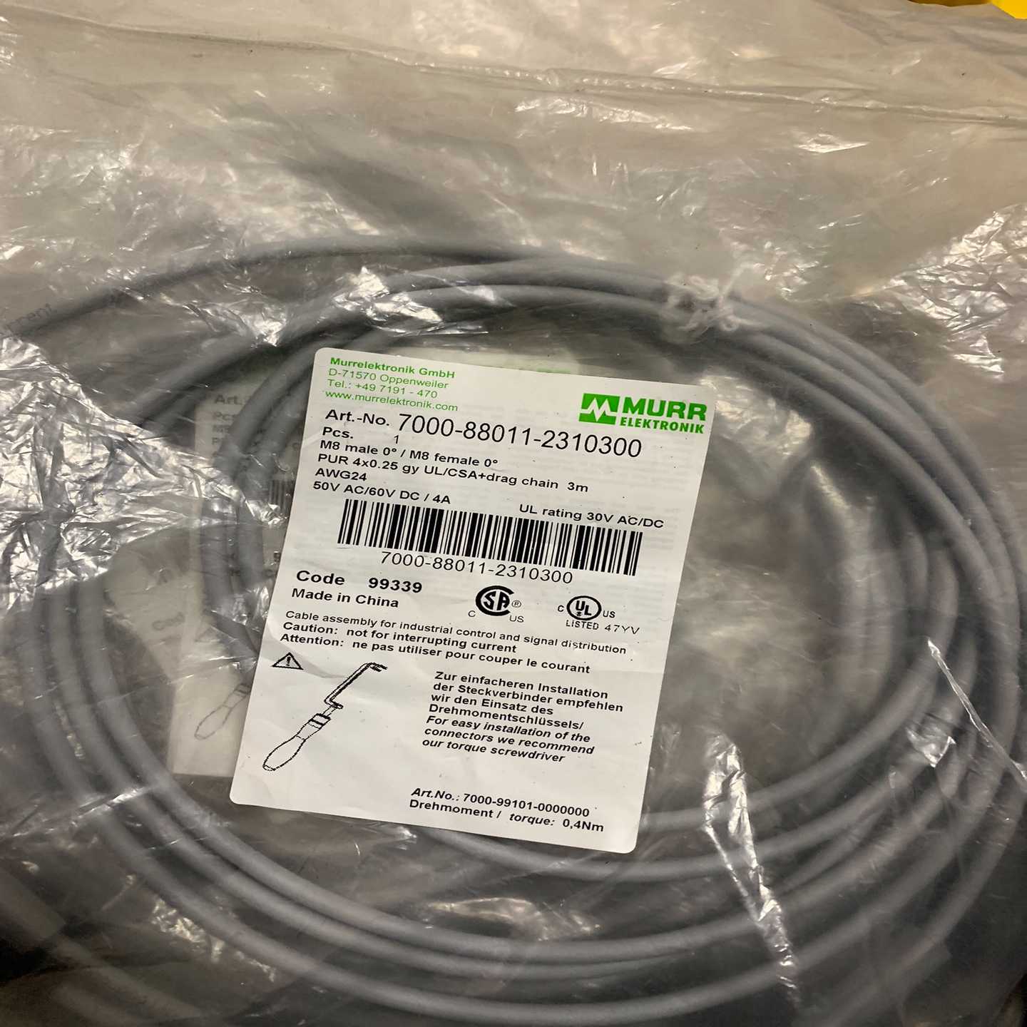 murr连接线7000-88011-2310300询价