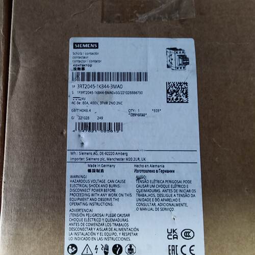 西门子3RT20451KB443MA0西门子全新原装正品-议价