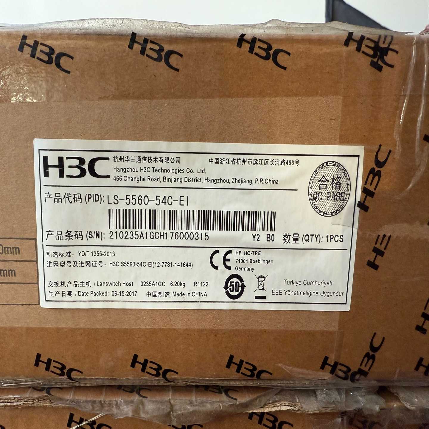 华三H3C交换机LS-S5560-54C-EI48口千兆电-议价