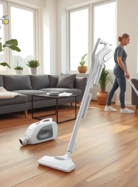 德尔玛DX700吸尘器家用大吸力手持式大功率强力真空除尘机DX700S