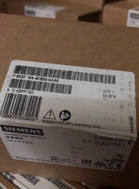 议价西门子6ES7194-4CB00-0AA0 ET200 PRO连接模块6ES71944CB000A