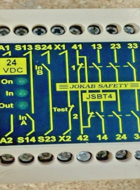 JOKABSAFETYJSBT4SAFETYRELAY24VDC6A*NEWNOBOX*