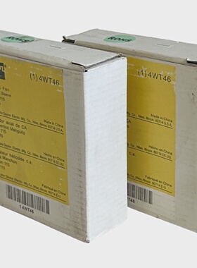 2件全新DAYTON4WT46交流电轴风扇115V袖子轴承115CFM
