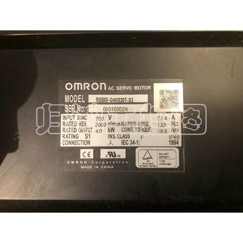 议价R88MG4K020TS2OMRON伺服马达全新质保R88MG4K020TS2Z