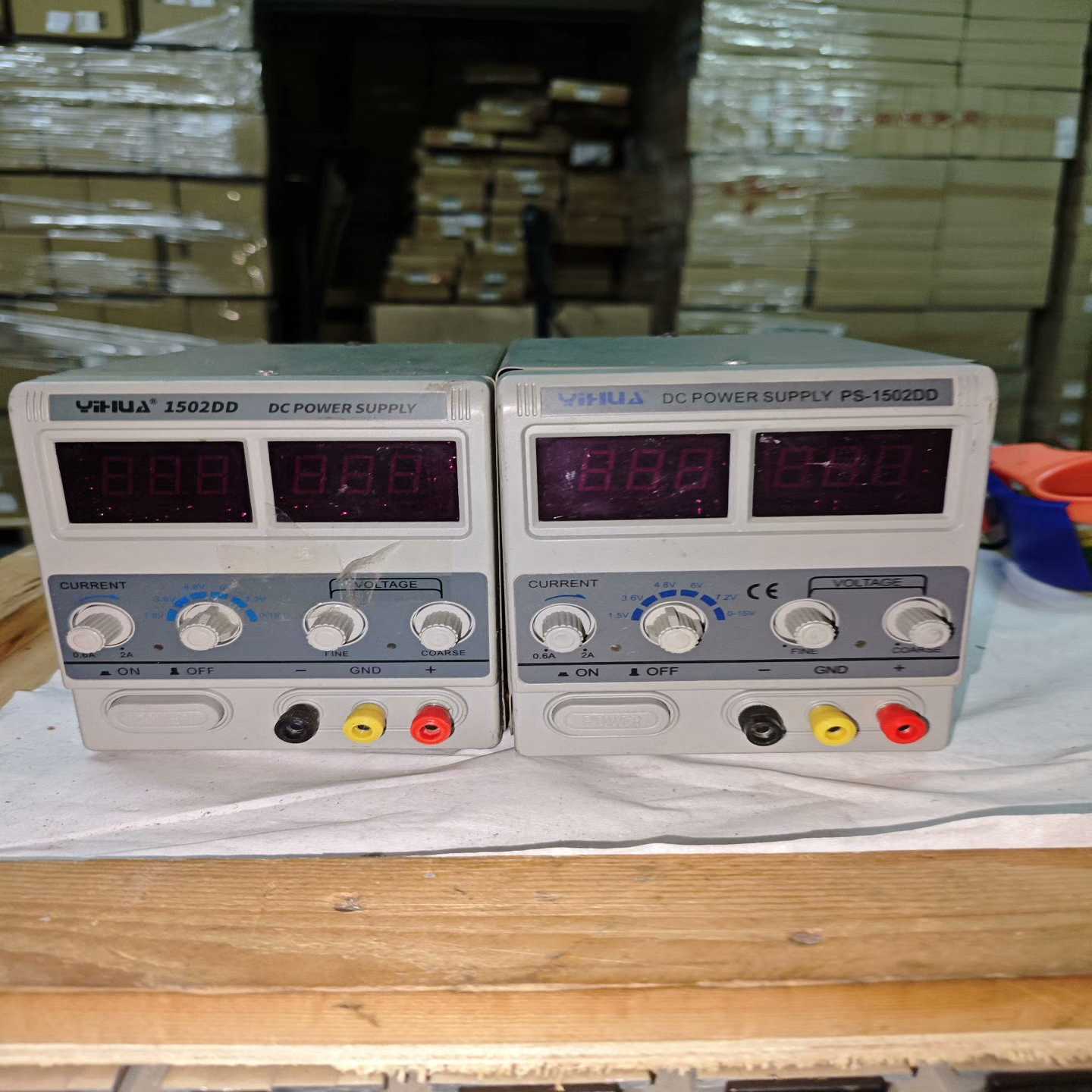 询价3台怡华YIHUAPS-1502DD直流稳压电源，0-15