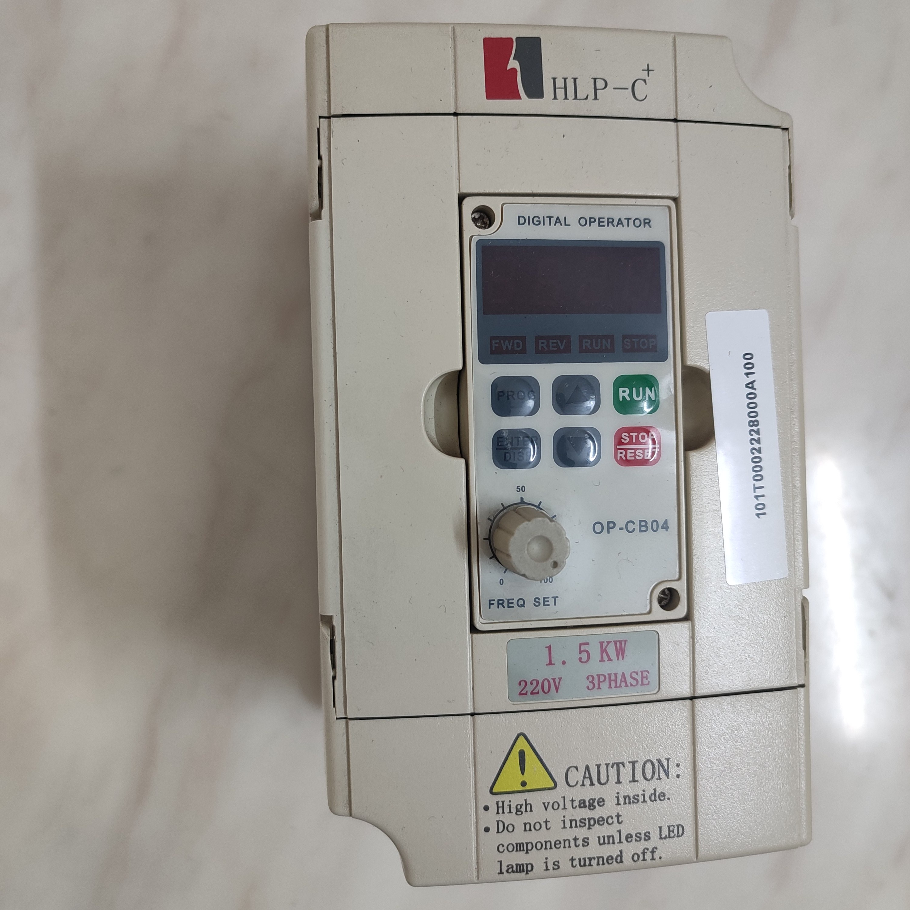 配件海利普HLPC+01D523A 0D7523B调速变频器220V750w 15kw议价