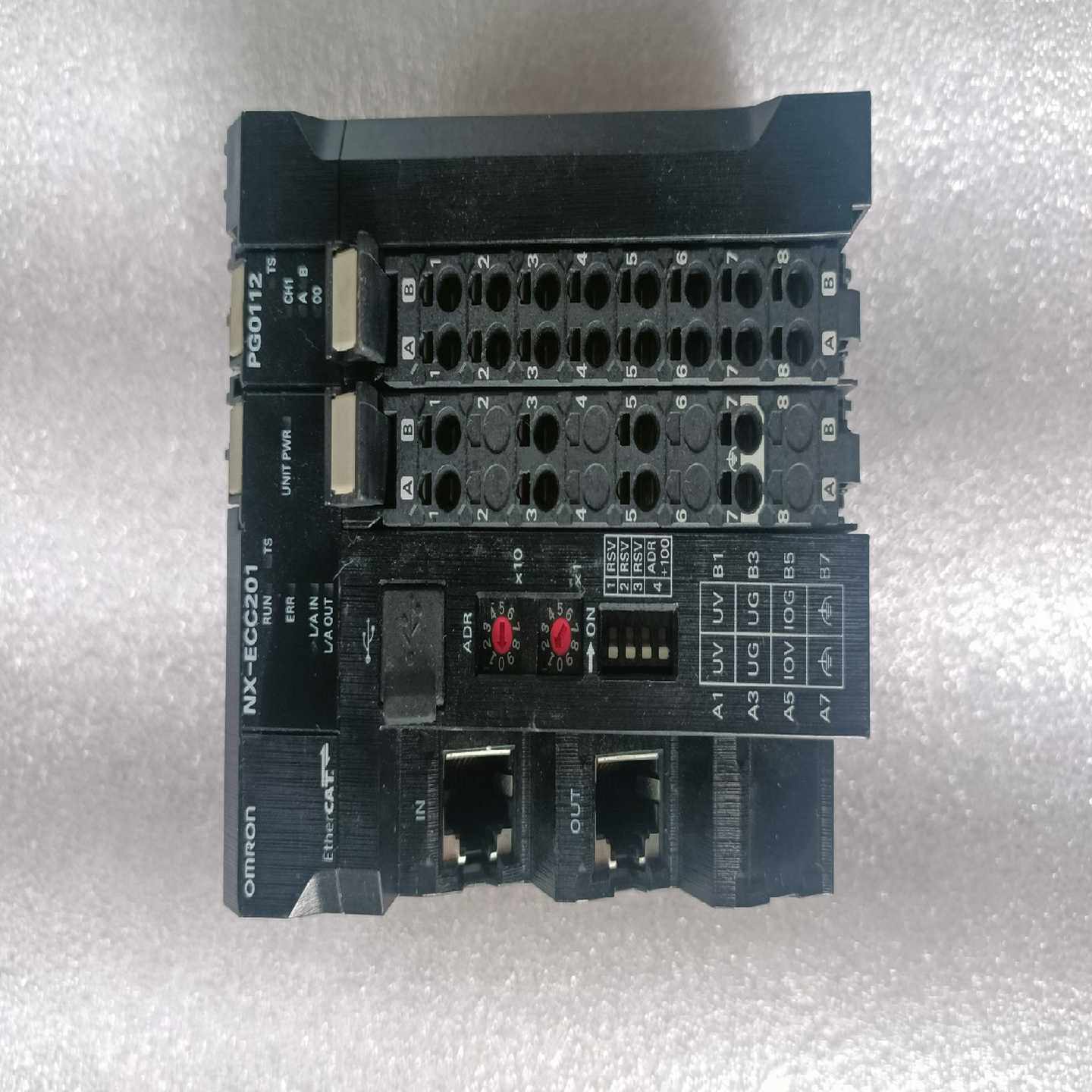 询价~PLC模块，NX-ECC201,PG0112，功能正常
