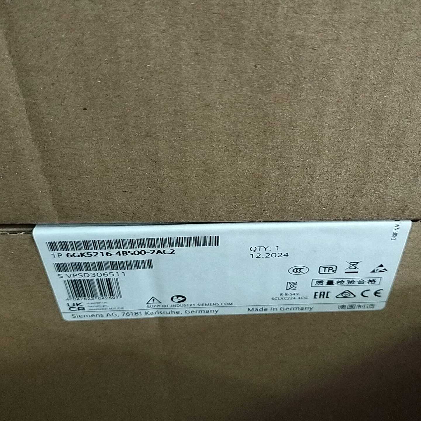 6GK5216-4BS00-2AC2未开封询价