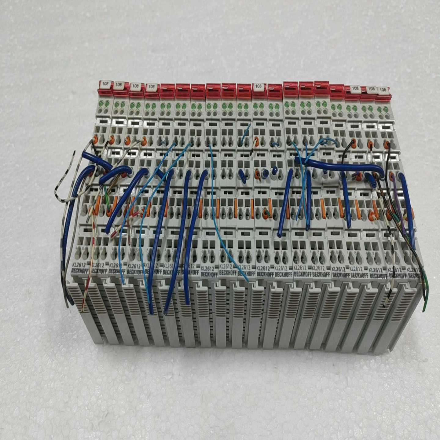 倍福PLC模块KL2612实物拍摄拆机下来的，功能正常-议价