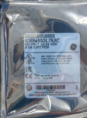 IC694MDL753C   GE 那科议价