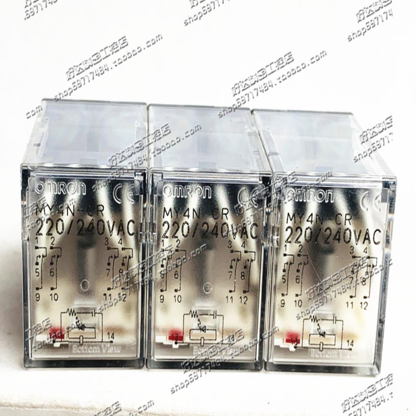 原装欧姆*继电器MY4N-CR220/240VACMY2N-CR100/110VAC现货