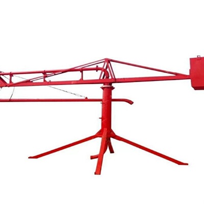 工地混凝土布料机12米手动15米电动18米内爬式塔式液压布料机