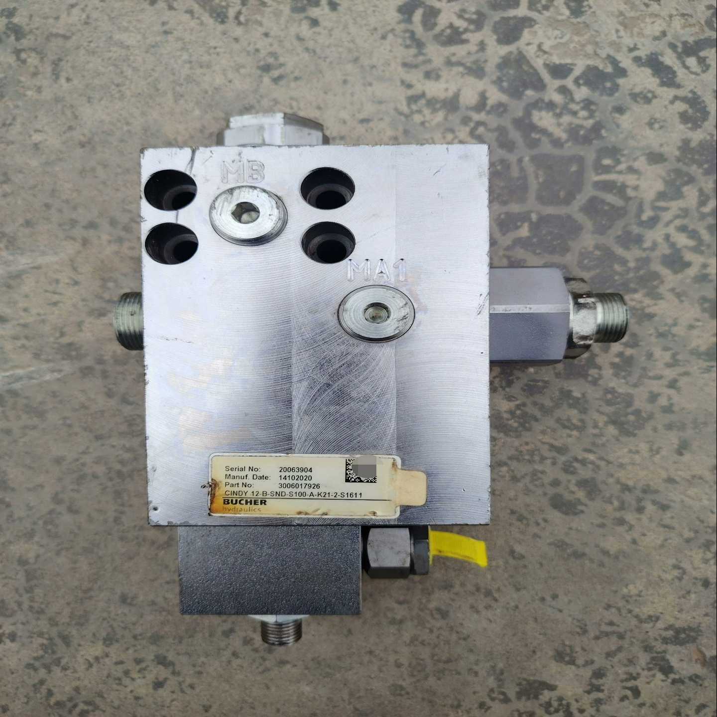 议价原装进口BUCHER布赫控制阀，CINDY12-B-SOND维修/现货