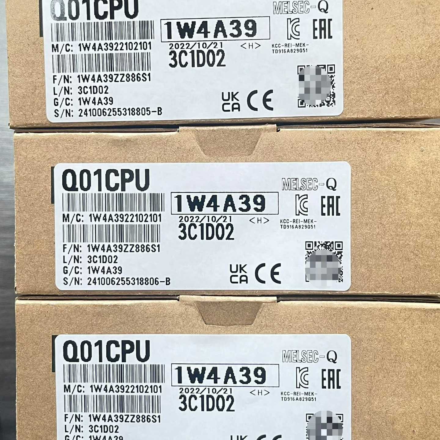 全新三菱Q01CPU模块现货质保一年388元--议价商品