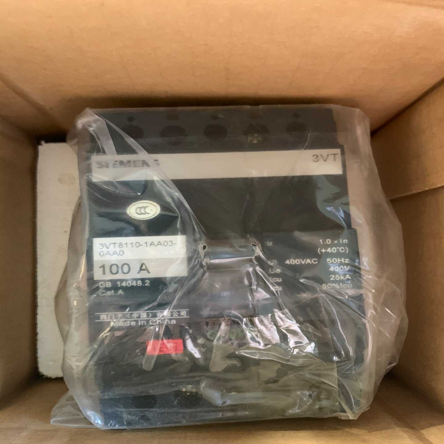 【议价】3VT塑料外壳式断路器80A100A3VT81适用