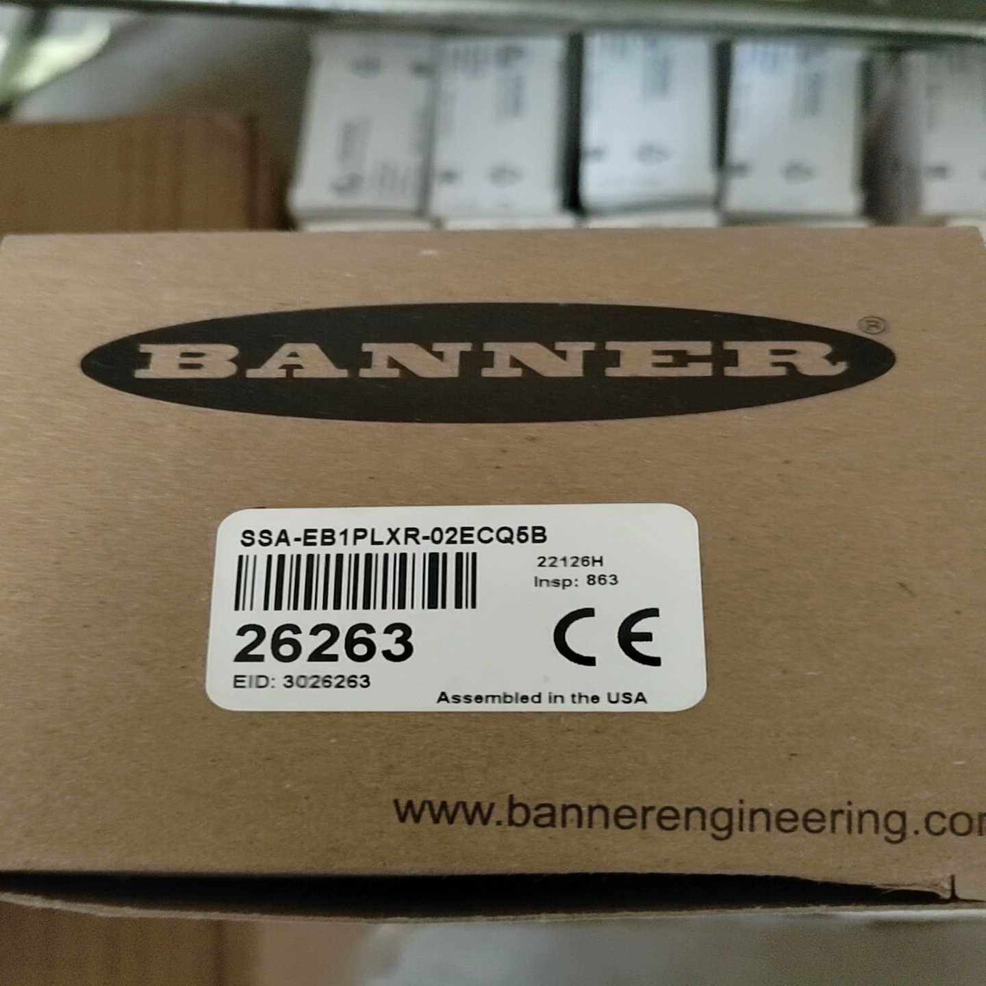 banner美国邦纳按钮，SSA-EB1PLXR-02ECQ--议价商品