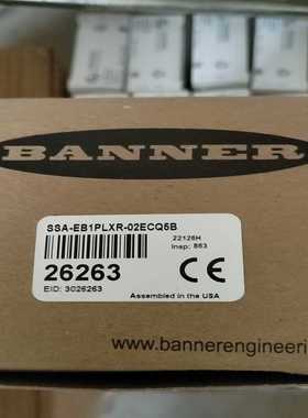 banner美国邦纳按钮，SSA-EB1PLXR-02ECQ--议价商品