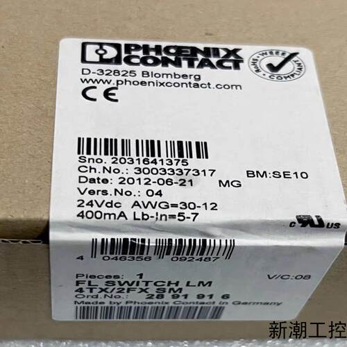 FL SWITCH LM 4TX2FX SM 进口全新菲尼议价商品
