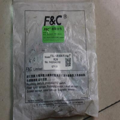 售前询价全新原装 F&C嘉准感测器F3L-12ES04-N R2M 现货