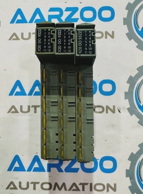 BR X20DO9322 InputOutput Module BR X20 DO 9322 Set of 3