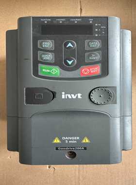 英威腾变频器GD200A-2R2G-4  2.2KW  38【卡奥电子】