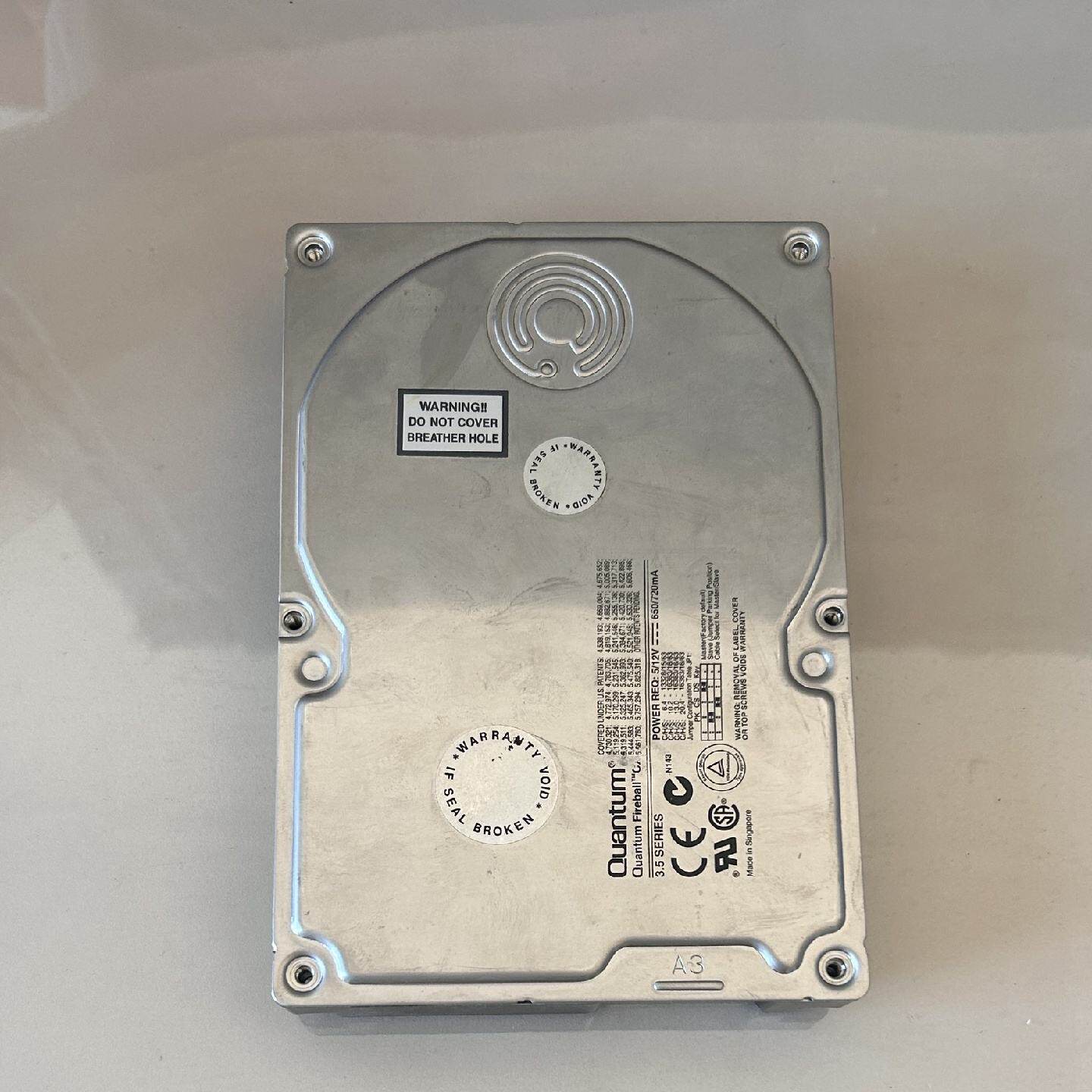 议价Quantum昆腾硬盘仅开封未使用实物拍摄3.5寸议价