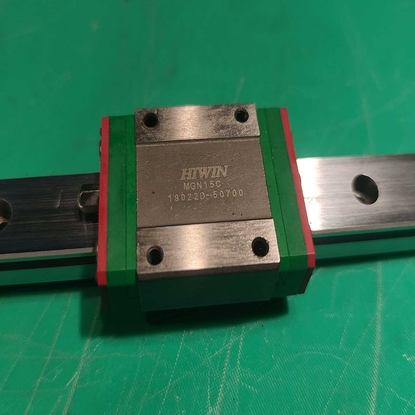 HIWIN/上银滑块MGN15C配导轨MGNR15C，导轨长~询价