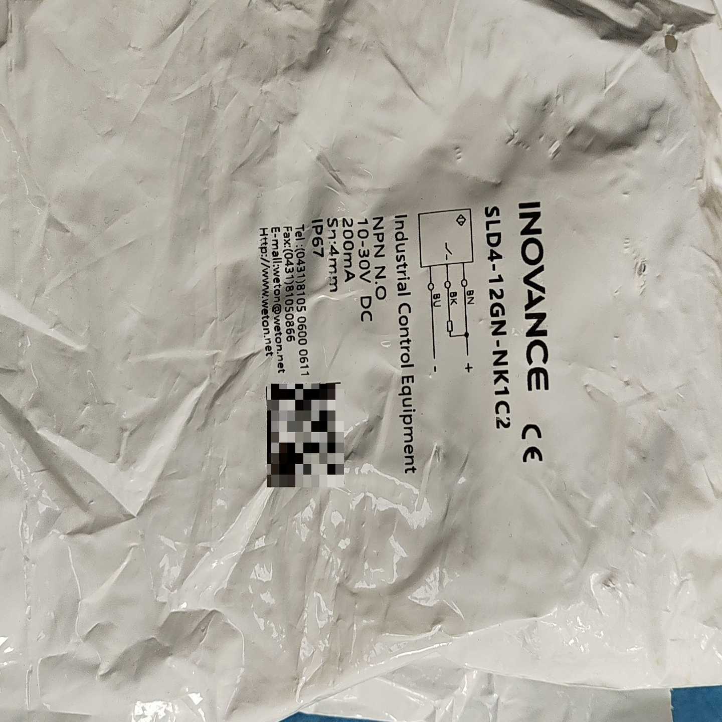 询价全新汇川接近开关SLD4-12GN–NK1C2议价