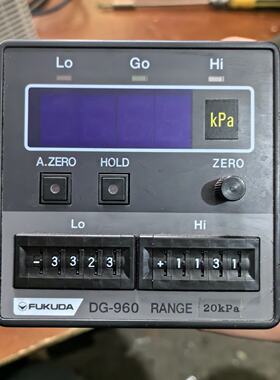 议价fukuda压力表DG96016A1N拆机实