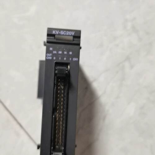 询》KVSC20V基恩士PLC拓展高速计数模块外观很新包