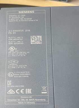 6ES7521-1BL10-0AA0，冲新裸机，联系配件~询价