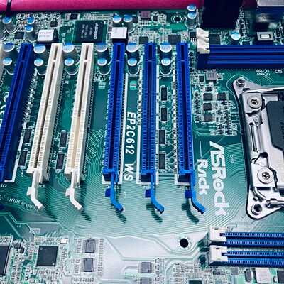 （议价）2个】永擎EP2C612WSep2c612ws主板