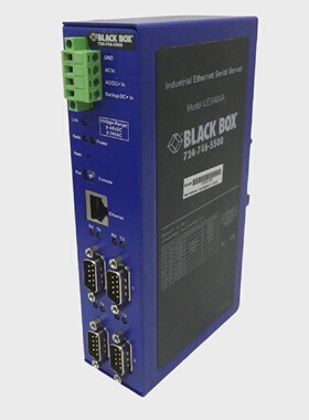 Black Box 7247465500 Ethernet Serial Server used