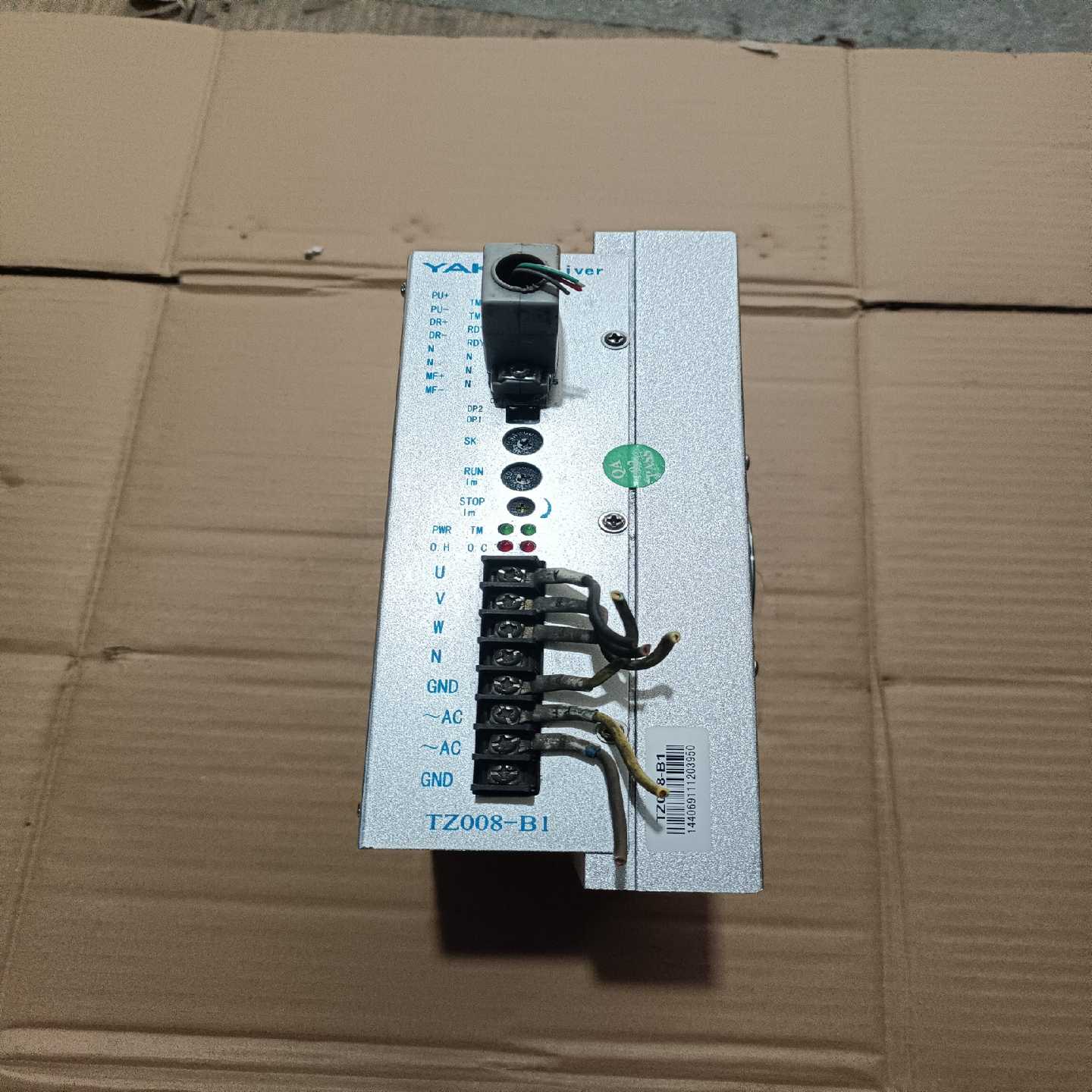 研控驱动器TZ008-B1刚拆机成色如图完好无损功能包好--议价商品