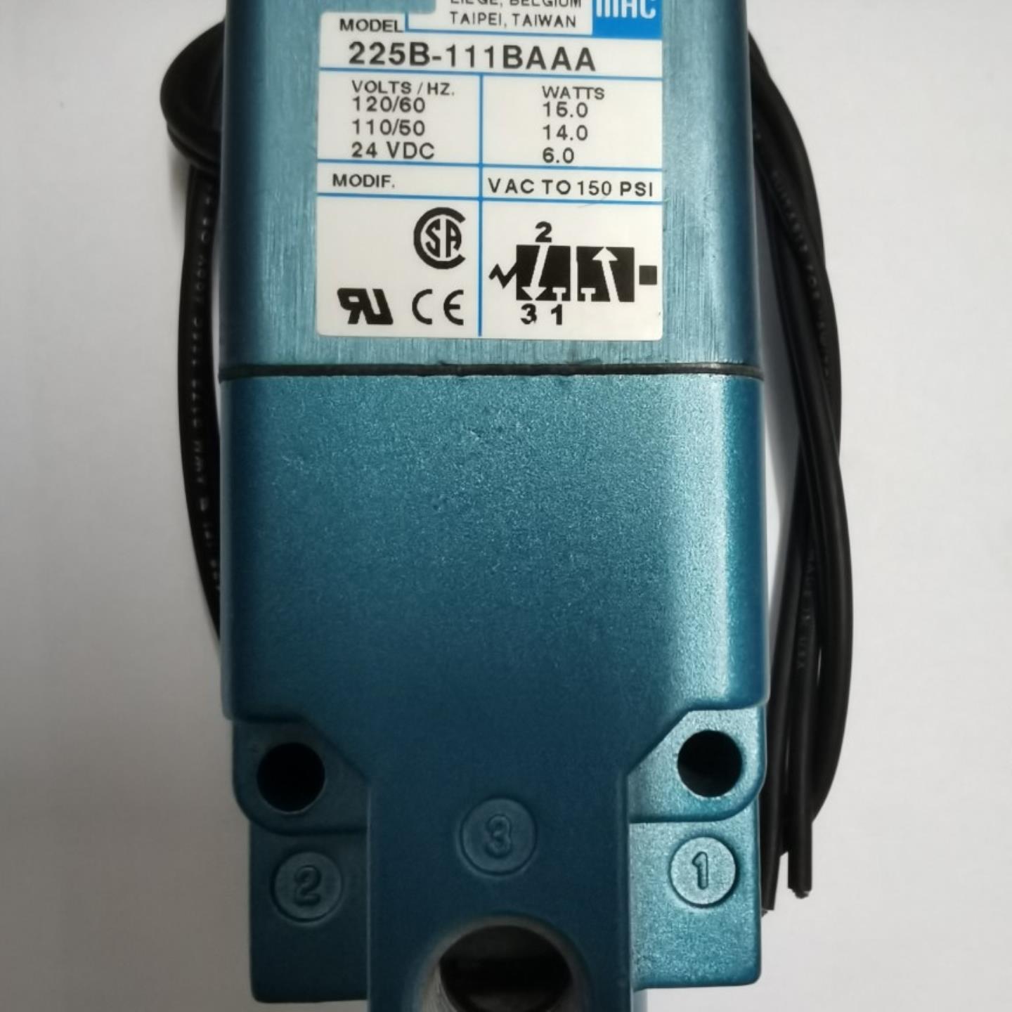 议价-MAC电磁阀225B611BAAA111BAAA121BAAA全新原装正品