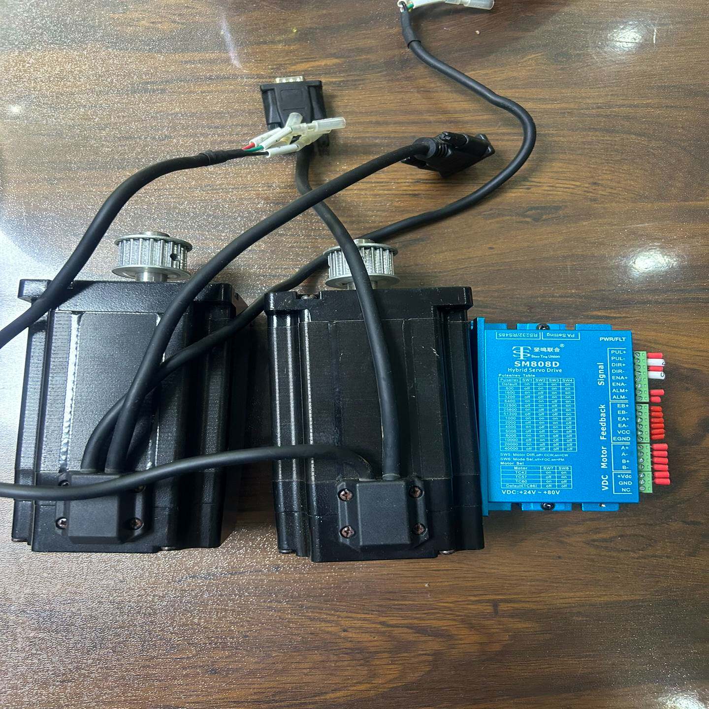 议价坚鸣联合步进电机拆机成色如图一套价格带驱动器电机型号TC86