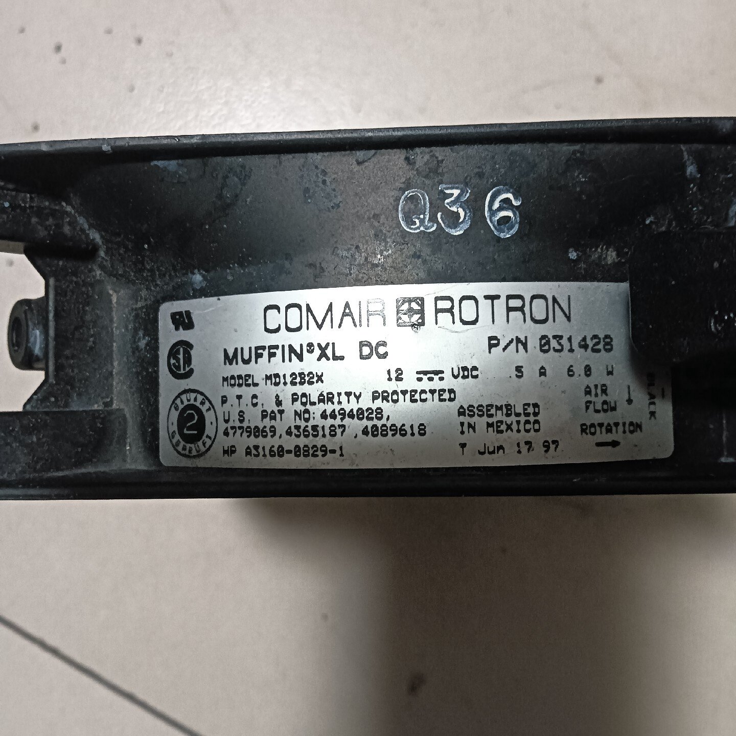 议价原装康姆罗顿COMAIR散热风扇议价