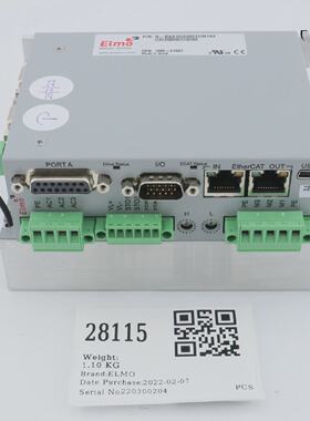 28115ELMO服务器控制器AMAT108001501GBAS10230FEHN1A4