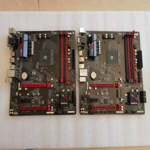出两片拆机技嘉AB350M-gaming3主板--议价商品