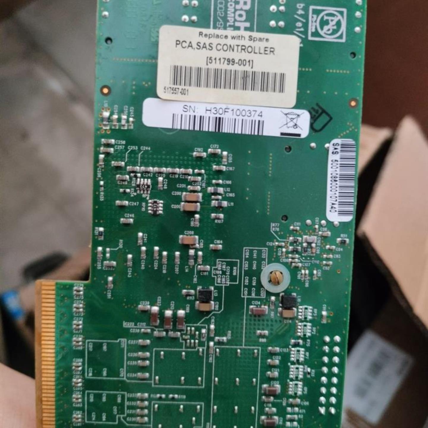 ATTO H30F 16口SAS RAID阵列卡511799 -001 HP 1208硬盘柜