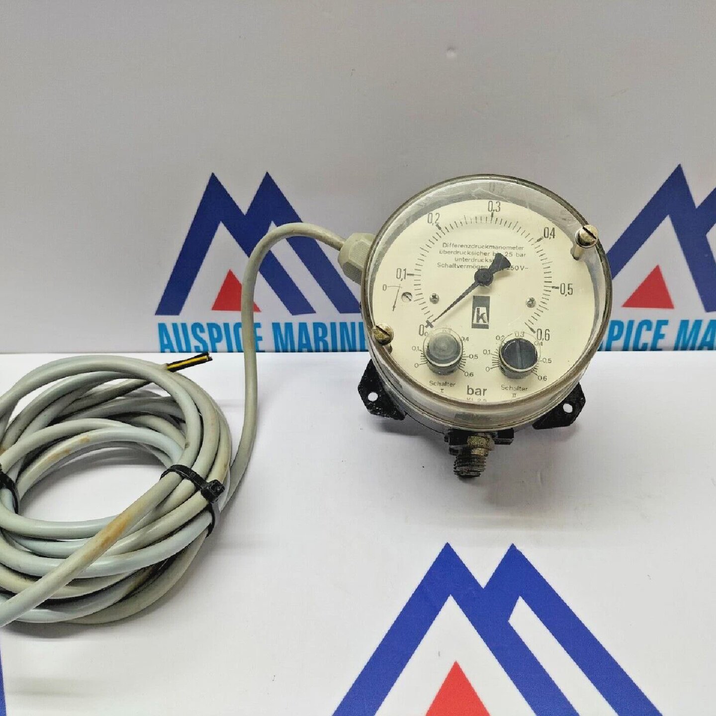 Fischer Diffrentiel ManoContact 21d 015 K2.a.v.8s5 25BAR 250 - 实物图