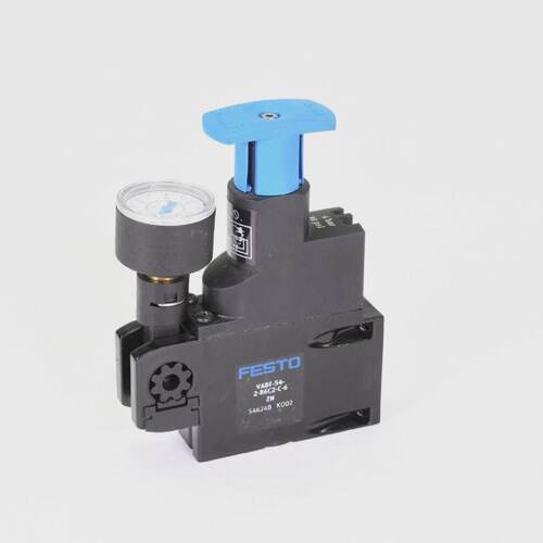 FESTO 546248 VABFS42R6C2C6 ZN Reglerplatte mit manometer mit